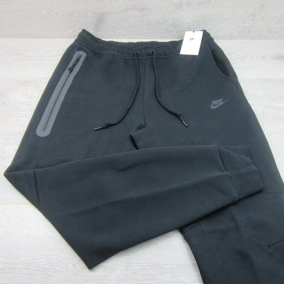 Nike Sportswear Tech Fleece Jogger Pants Mens Size Large Black NEW - Picture 4 of 13